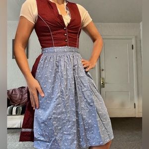 Traditional German Dirndl — great for Oktoberfest or costume party.